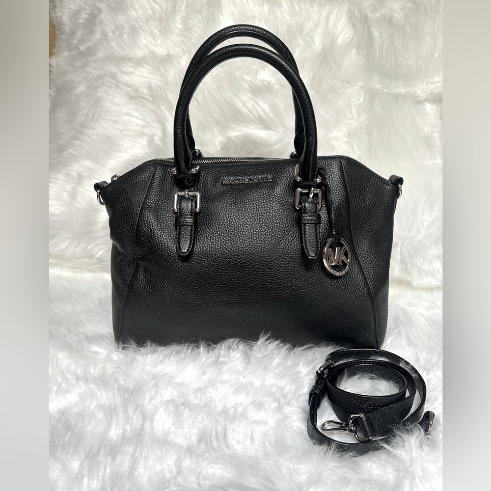 Michael Kors Ciara Satchel with removable strap- Preloved